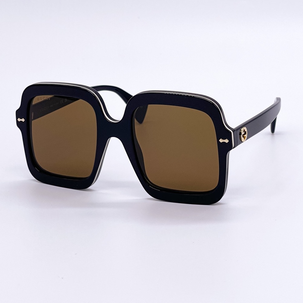 NEW GUCCI GG1241S 001 SQUARE OVERSIZED WOMEN SUNGLASSES GUCCI GG1241S - Picture 6 of 14